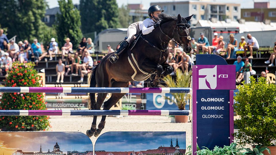 Páteční EY Cup při CSI Olomouc ukořistila Tereza Svobodová s Britanií