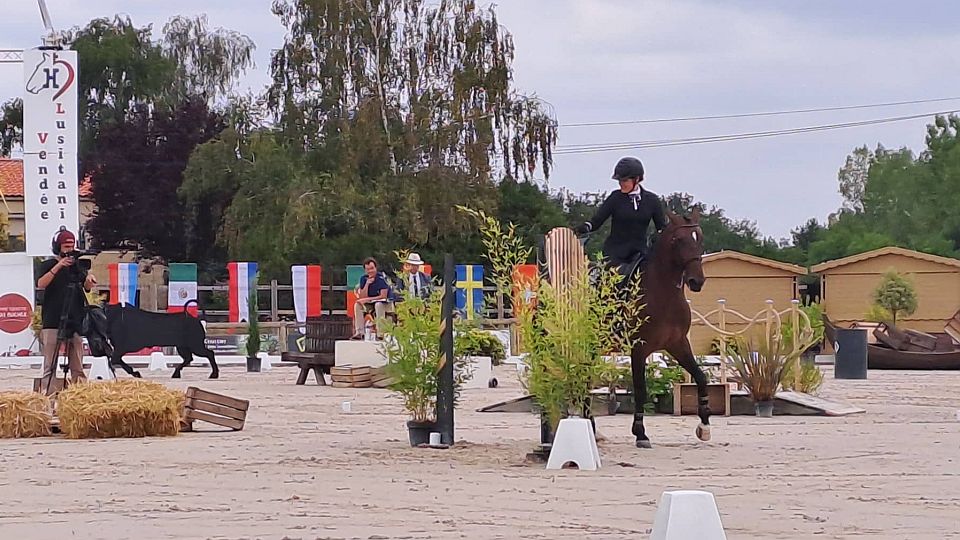 Šteklová se při MS 2022 ve Working Equitation posunula o příčku výš