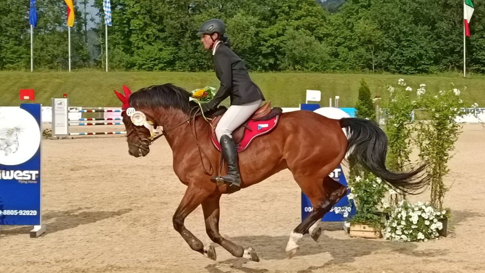 Adéla Císařová a Baloo The Bear třetí v soutěži CCI2* ve Schwaigangeru