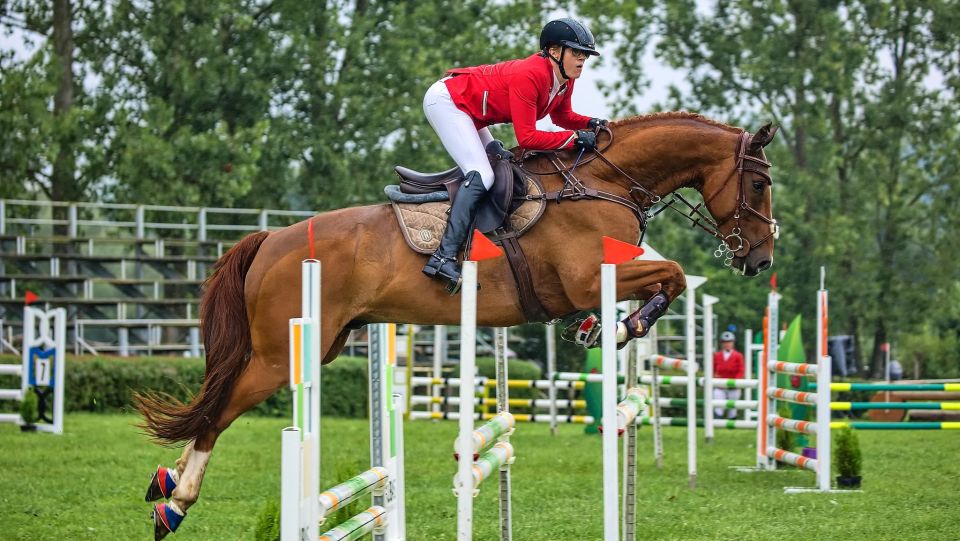 Zlatou podkovu v Humpolci vede po dvou disciplínách Kristýna Kačírková