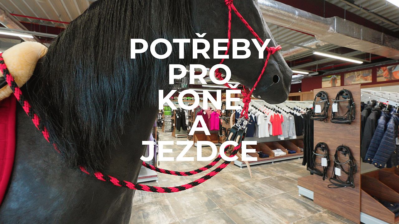 Jezdecké vybavení za příznivé ceny. EquiZoo v OC Spektrum Čestlice