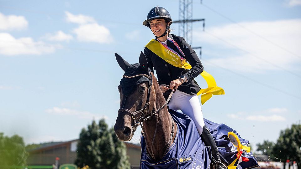 Ženy se o mistrovské medaile rozeskakovaly. Titul obhájila Strnadlová
