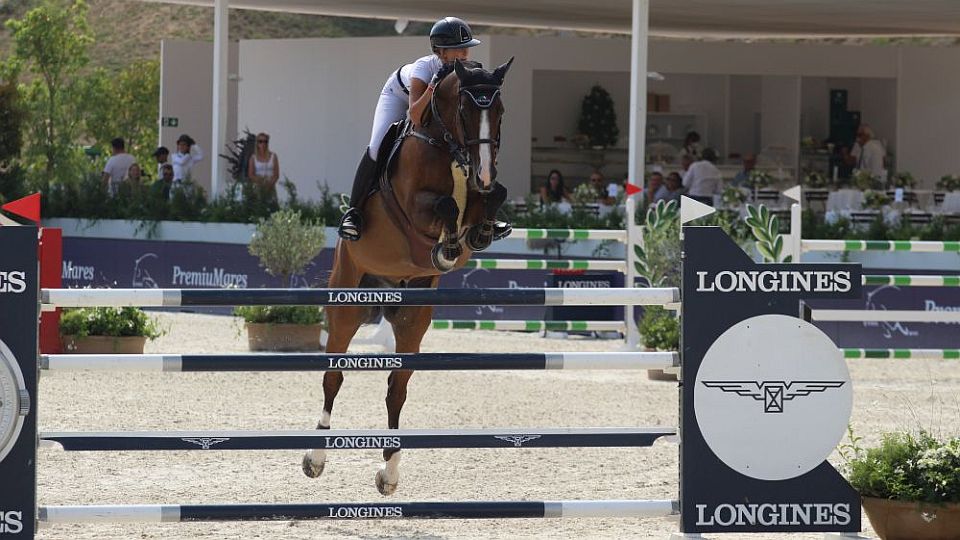 Sára Vingrálková v sedle Kas-Sini DC skončila devátá při CSI2* v Římě