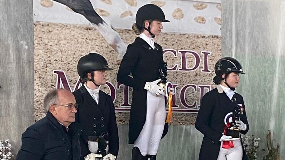 Třetí výhra Šteflové v Motěšicích. Ovládla i volnou sestavu na hudbu