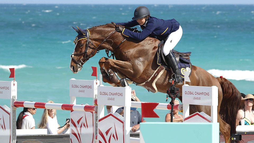 Global Champions na Miami Beach mění program kvůli extrémnímu větru