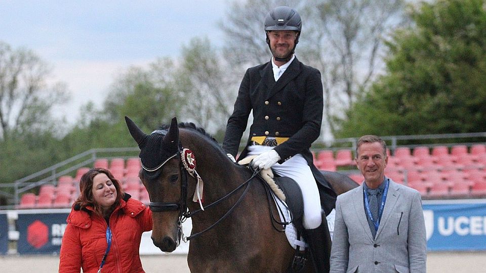 Čechům se v Olomouci dařilo při Prix St. Georges. Knoflíček byl druhý