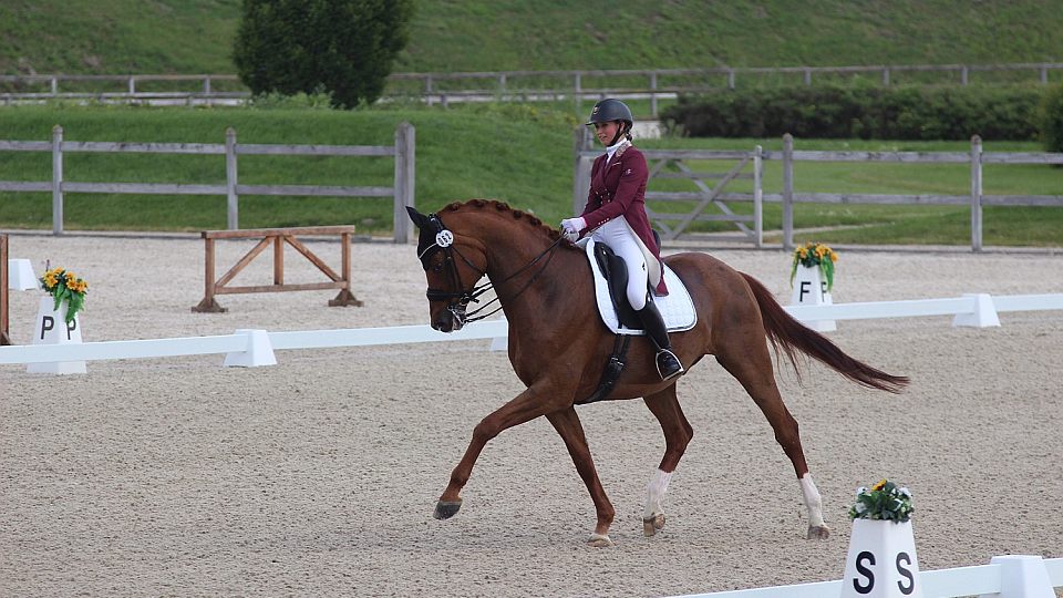 Anna Procházková vyhrála páteční Young Rider Team Test CDIY v Šamoríně