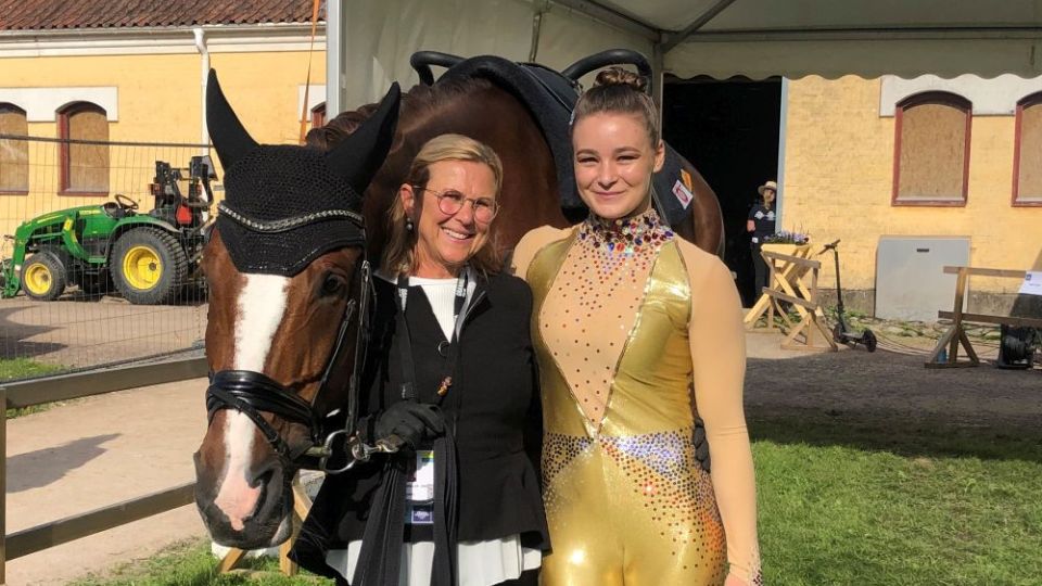 Kateřina Kocurová dokončila ME ve voltiži na šestnáctém místě
