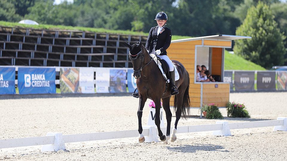 Křížová zahájila MČR dětí ziskem přes 80 %. Hubáčková je těsně za ní