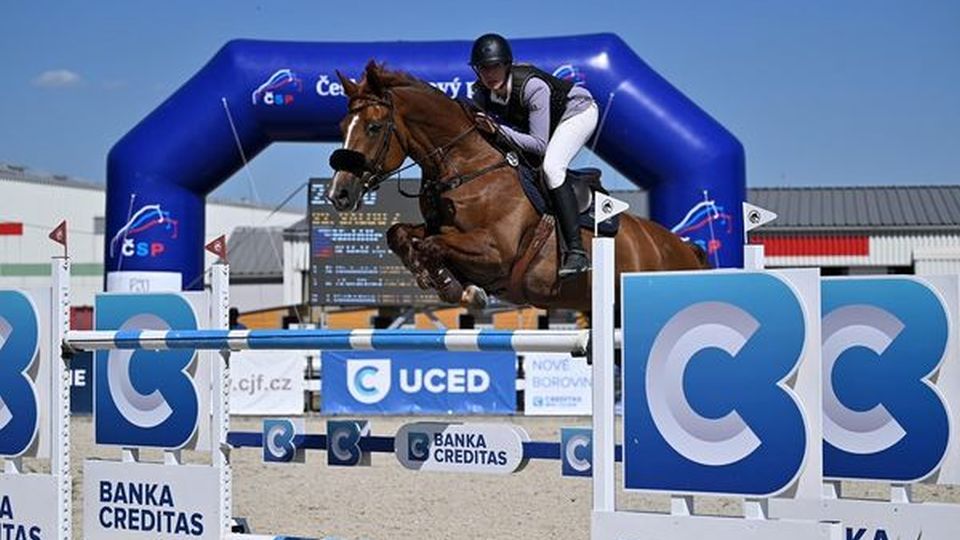 Natálie Očenášková čtvrtá ve finále bronzové túry při CSI3* v Šamoríně