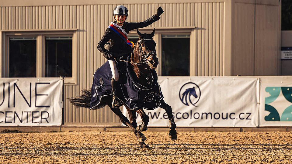 Vokounová s Bleskem vyhrála Český pohár pony díky bleskurychlé jízdě