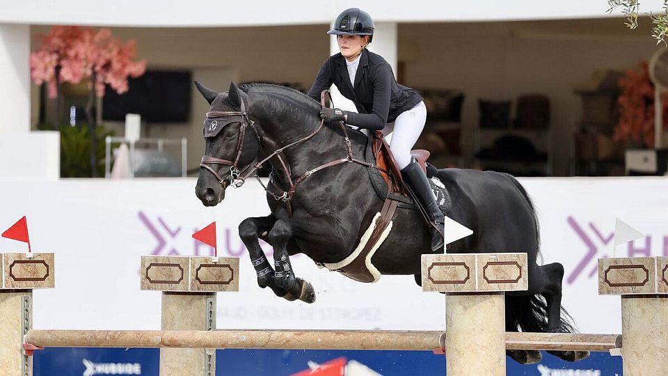 Anna Marie Vítek skončila čtvrtá v Grand Prix CSI2* Hubside Jumping