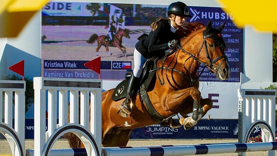 Kristina Vítek uzavřela svou účast na CSI1* Grimaud šestým místem v GP