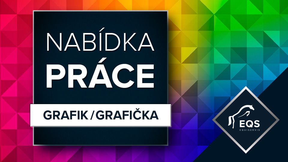 Staňte se členem týmu EQS: Hledá se grafik nebo grafička milující koně