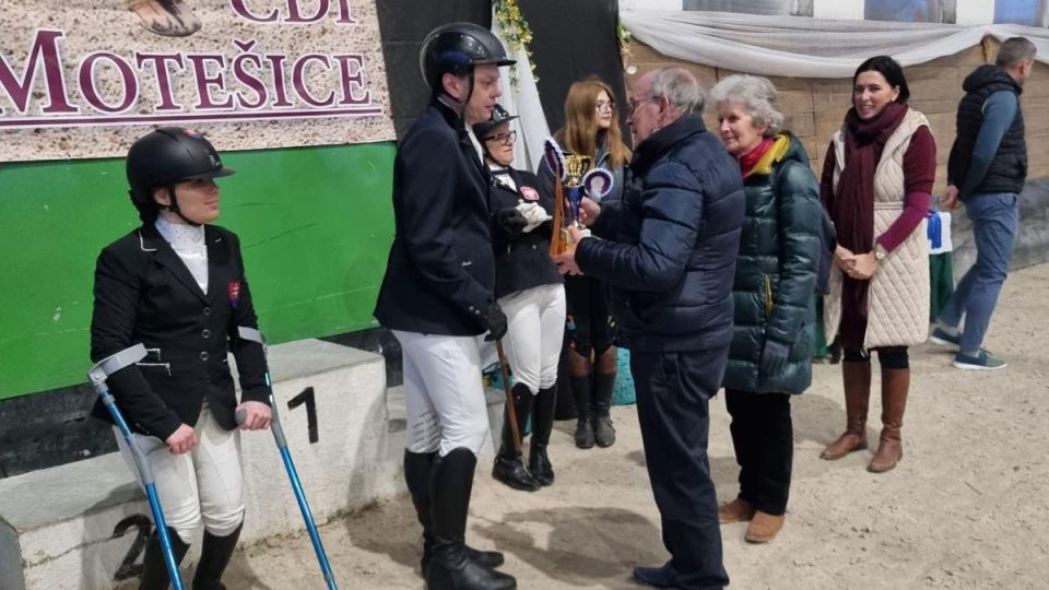 Votřel i Šteflová napotřetí ovládli své kategorie na CDI a CPEDI Motešice