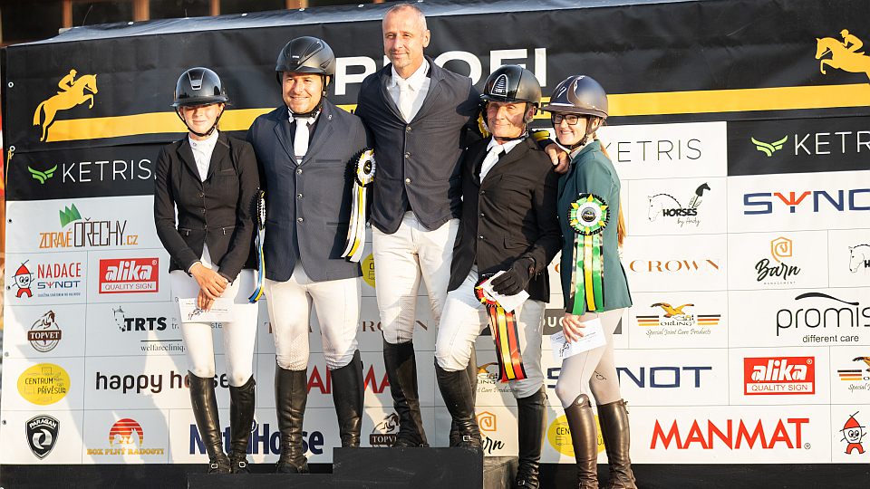 Předpremiéru Profi Jump Tour v Hradištku vyhrál Vladimír Tretera s Phlipem