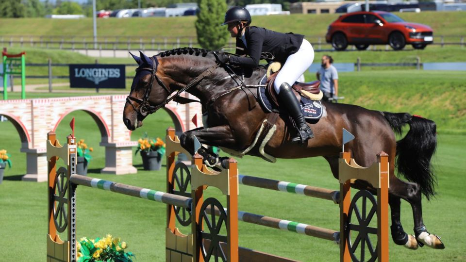 Mariana Michlíčková skončila devátá při Silver Tour CSIO3* v Šamoríně