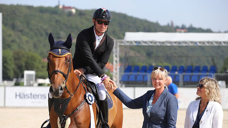 Angelos Touloupis podruhé uspěl při CSIYH1* v Chuchli. Papoušek byl pátý