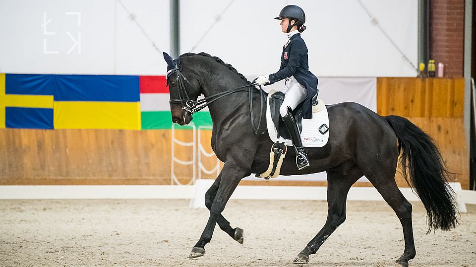 Matoušková v závěru CDI Zakrzów přidala druhé místo ve Freestylu 