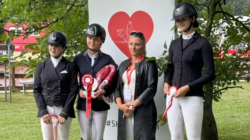 Novotná vítězkou juniorského CCI Strzegom. Trunda byl dvakrát v top 10