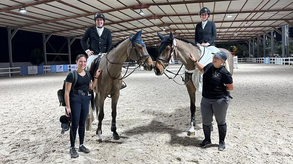 Česká hymna v Arábii: Natálie Kovářová ovládla Grand Prix CSI2* v Jeddah