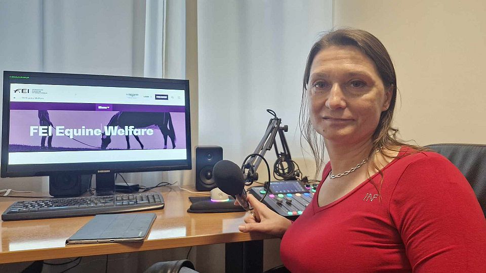 Podcasty s Jitkou Bartošovou o akčním plánu strategie FEI pro welfare koní