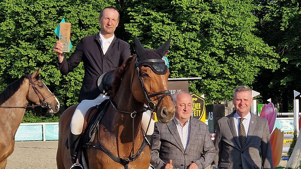Jiří Hruška s Reiky zvítězil v Big Tour při CSI2* v polských Bogusławicích