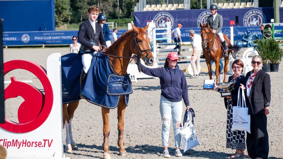 Albert Písařík se s Goldenstar stal vítězem Grand Prix CSI2* v St. Tropez 