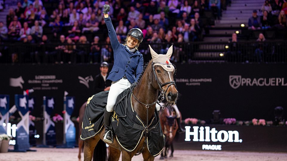 Česká radost při Speed and handiness v O2 areně. Triumfovala Hanuščinová