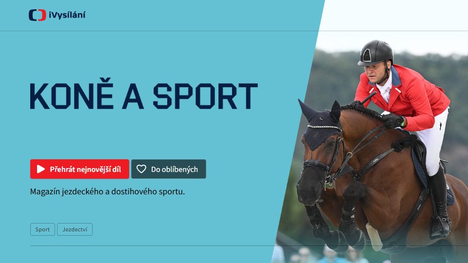 Vánoční vydání Koně a sport 2025: Souhrn sezony se vrací na obrazovky ČT