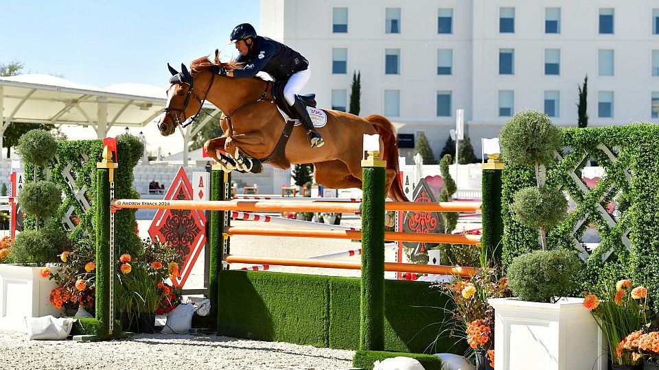 Václav Staněk uzavřel víkend v Ocale bronzem v Grand Prix CSI2* s Langley