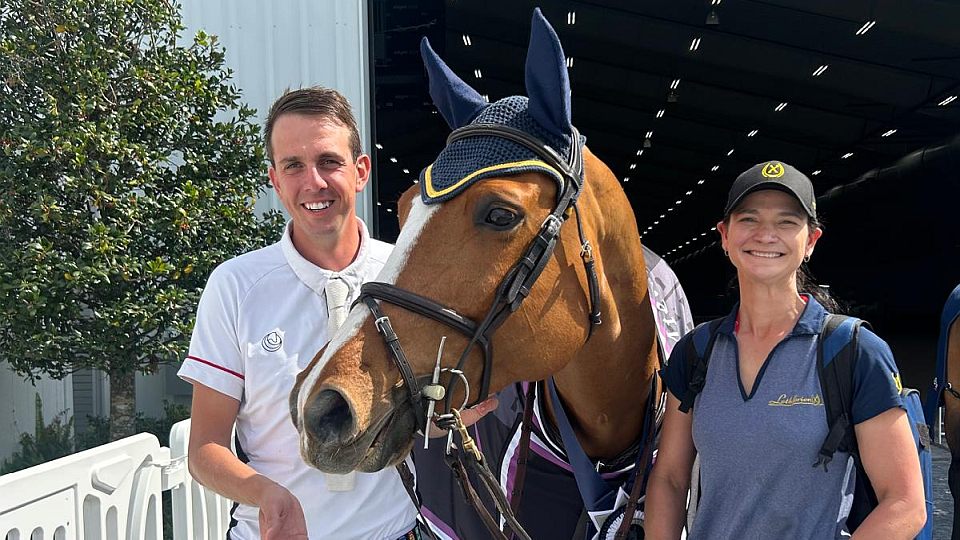 Václav Staněk v Ocale vyhrál s klisnou Langley páteční Winning Round CSI4*