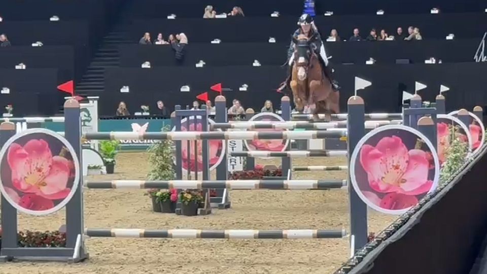 Sára Vingrálková vybojovala v Herningu třetí příčku při CSI3* Big Tour