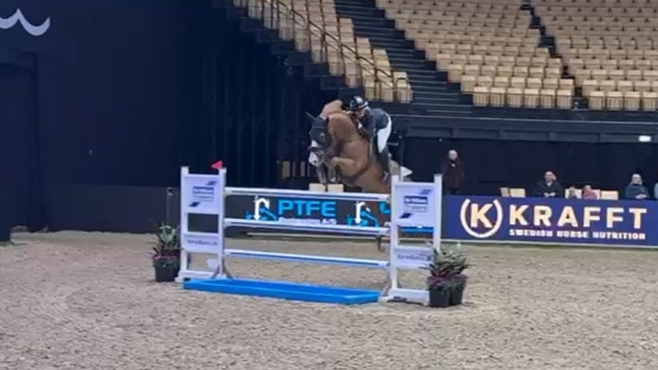 Sára Vingrálková zakončila účast při CSI3* v dánském Herningu šestým místem