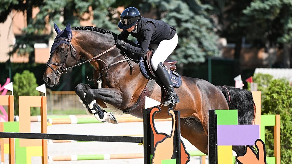 Mariana Michlíčková zvítězila při Grand Prix CSI2* v maďarské Bábolně