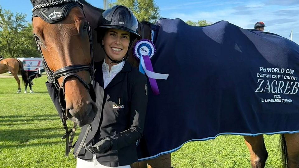 Kovářová vyhrála čtvrteční Silver Tour při CSI2*-W v chorvatském Záhřebu