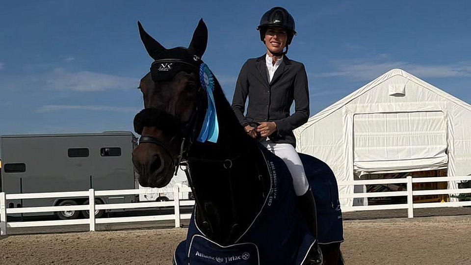 Natálie Kovářová s Lady-Sina.L vyhrála finále Silver Tour při CSI v Snagovu