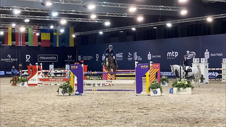 Bielíková i Klus bezchybní v základním parkuru Grand Prix v Poznani