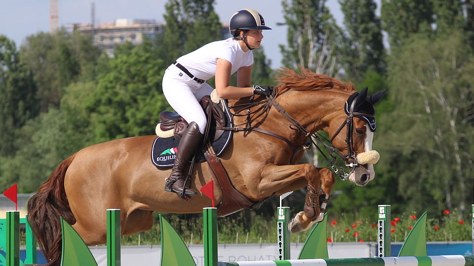 Vítězná Vingrálková v Římě. Ovládla stočtyřicítku CSI2* Tor di Quinto