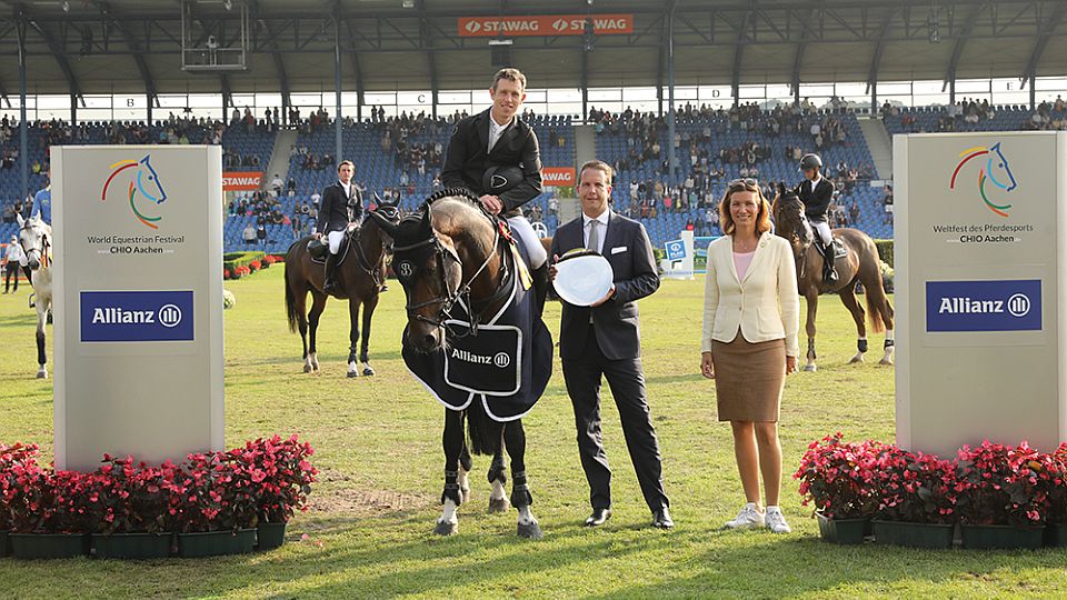 Scott Brash a Hello Vincent triumfovali při CHIO Aachen v Ceně Allianz